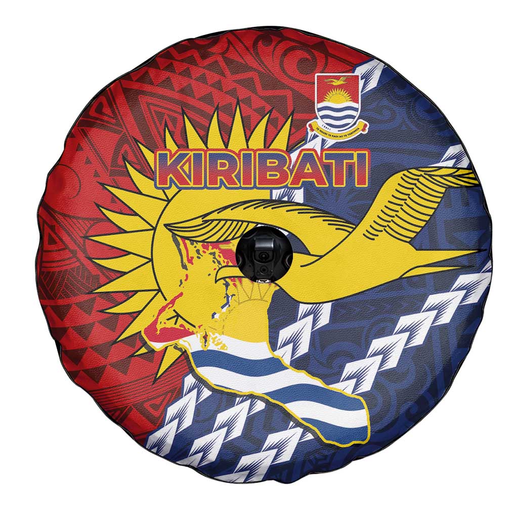 Kiribati Independence Day Spare Tire Cover Polynesian and Melanesian Art Tattoo