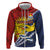 Kiribati Independence Day Zip Hoodie Polynesian and Melanesian Art Tattoo