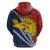 Kiribati Independence Day Zip Hoodie Polynesian and Melanesian Art Tattoo