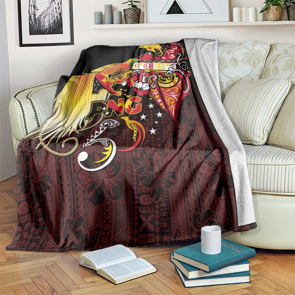 Papua New Guinea 2025 Blanket 50th Independence Day Anniversary