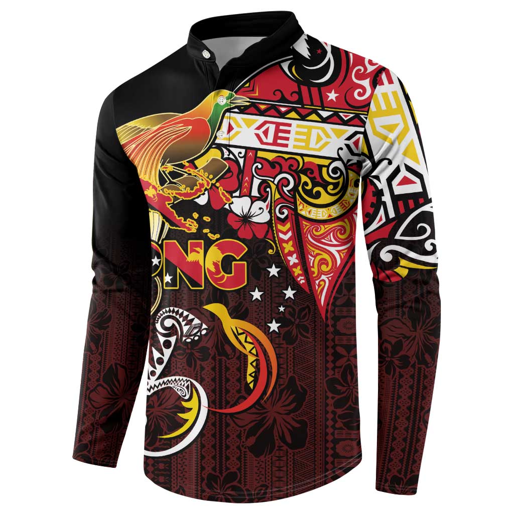 Papua New Guinea 2025 Button Sweatshirt 50th Independence Day Anniversary