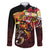 Papua New Guinea 2025 Family Matching Off Shoulder Short Dress and Hawaiian Shirt 50th Independence Day Anniversary