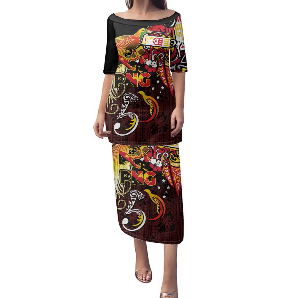 Papua New Guinea 2025 Family Matching Puletasi and Hawaiian Shirt 50th Independence Day Anniversary