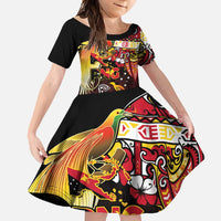 Papua New Guinea 2025 Family Matching Tank Maxi Dress and Hawaiian Shirt 50th Independence Day Anniversary