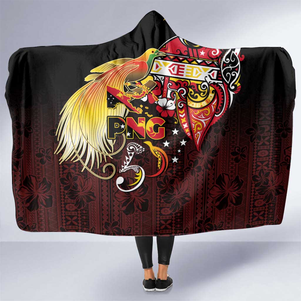 Papua New Guinea 2025 Hooded Blanket 50th Independence Day Anniversary