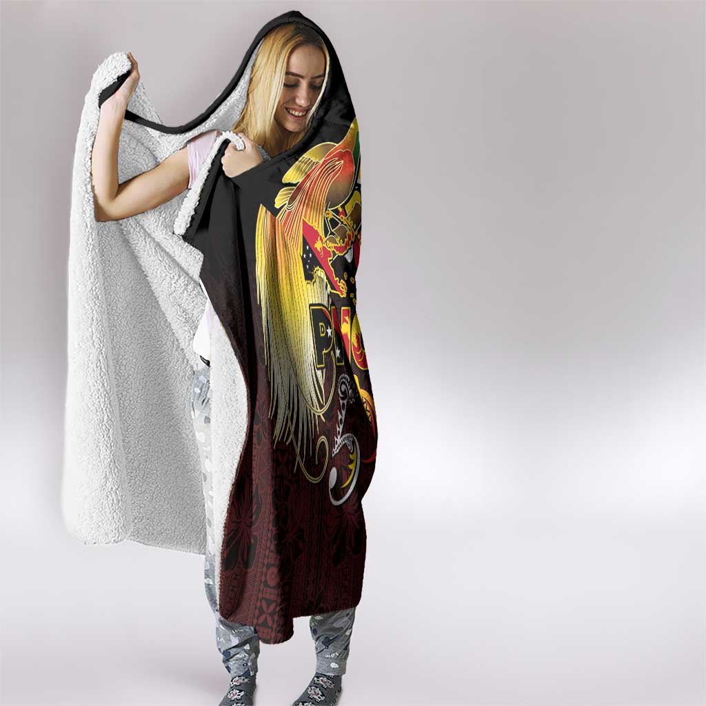 Papua New Guinea 2025 Hooded Blanket 50th Independence Day Anniversary