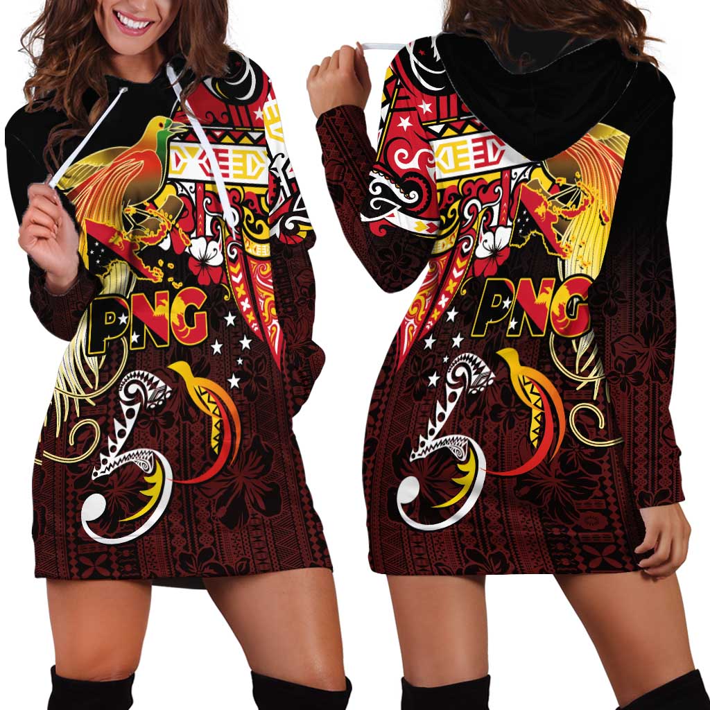 Papua New Guinea 2025 Hoodie Dress 50th Independence Day Anniversary