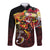 Papua New Guinea 2025 Long Sleeve Button Shirt 50th Independence Day Anniversary