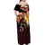 Papua New Guinea 2025 Off Shoulder Maxi Dress 50th Independence Day Anniversary