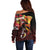 Papua New Guinea 2025 Off Shoulder Sweater 50th Independence Day Anniversary