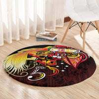 Papua New Guinea 2025 Round Carpet 50th Independence Day Anniversary