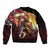 Papua New Guinea 2025 Sleeve Zip Bomber Jacket 50th Independence Day Anniversary