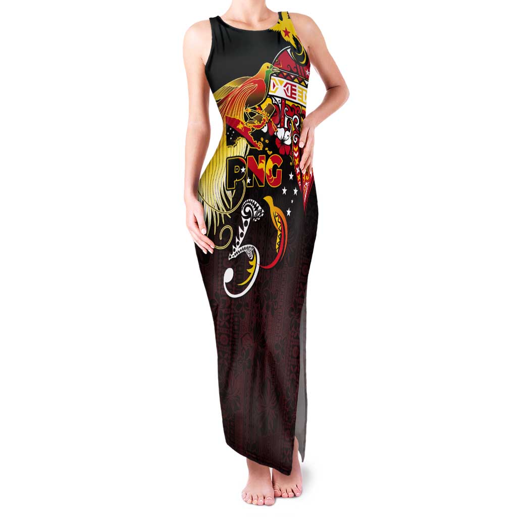 Papua New Guinea 2025 Tank Maxi Dress 50th Independence Day Anniversary