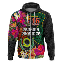 Penama Day Hoodie 16th September Polynesian Pattern with Pacific Flower LT03 - Polynesian Pride