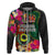 Penama Day Hoodie 16th September Polynesian Pattern with Pacific Flower LT03 - Polynesian Pride