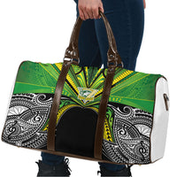 Cook Islands Rugby League Travel Bag Polynesian and Tatau Tribal Art - Black Color LT03 - Polynesian Pride