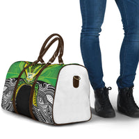 Cook Islands Rugby League Travel Bag Polynesian and Tatau Tribal Art - Black Color LT03 - Polynesian Pride