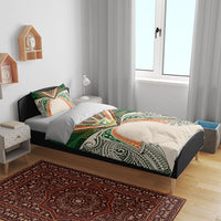 Cook Islands Rugby League Bedding Set Polynesian and Tatau Tribal Art - Retro Palette LT03 - Polynesian Pride