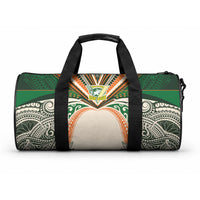 Cook Islands Rugby League Duffle Bag Polynesian and Tatau Tribal Art - Retro Palette LT03 One size Multicolor - Polynesian Pride