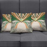 Cook Islands Rugby League Pillow Cover Polynesian and Tatau Tribal Art - Retro Palette LT03 - Polynesian Pride