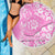 Custom Hawaii Kauai Island Beach Blanket Hibiscus Pattern Seamless Tribal Simple Pink LT03 - Wonder Print Shop