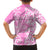 Custom Hawaii Kauai Island Hawaiian Shirt Hibiscus Pattern Seamless Tribal Simple Pink LT03 - Polynesian Pride