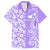 Hawaii Kauai Island Hawaiian Shirt Hibiscus Pattern Seamless Tribal Simple Purple LT03 Purple - Polynesian Pride