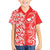 Custom Hawaii Kauai Island Hawaiian Shirt Hibiscus Pattern Seamless Tribal Simple Red LT03 - Polynesian Pride