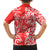 Custom Hawaii Kauai Island Hawaiian Shirt Hibiscus Pattern Seamless Tribal Simple Red LT03 - Polynesian Pride