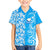 Hawaii Kauai Island Hawaiian Shirt Hibiscus Pattern Seamless Tribal Simple Blue LT03 - Polynesian Pride