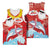 Hawaiian Mele Kalikimaka Basketball Jersey Funny Santa Riding Lei Dolphin with Kakau Tattoos - Polynesian Pride