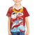 Hawaiian Mele Kalikimaka Family Matching Off Shoulder Short Dress and Hawaiian Shirt Funny Santa Riding Lei Dolphin with Kakau Tattoos - Polynesian Pride
