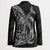 Hawaiian Whales Polynesian Art Motifs Blazer Black Color - Polynesian Pride