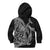 Hawaiian Whales Polynesian Art Motifs Kid Hoodie Black Color - Polynesian Pride