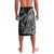 Hawaiian Whales Polynesian Art Motifs Lavalava Black Color - Polynesian Pride