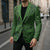 Hawaiian Whales Polynesian Art Motifs Blazer Green Color - Polynesian Pride
