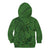 Hawaiian Whales Polynesian Art Motifs Kid Hoodie Green Color - Polynesian Pride