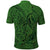 Hawaiian Whales Polynesian Art Motifs Polo Shirt Green Color - Polynesian Pride