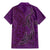 Hawaiian Whales Polynesian Art Motifs Family Matching Mermaid Dress and Hawaiian Shirt Purple Color - Polynesian Pride