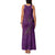 Hawaiian Whales Polynesian Art Motifs Family Matching Tank Maxi Dress and Hawaiian Shirt Purple Color - Polynesian Pride