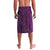 Hawaiian Whales Polynesian Art Motifs Lavalava Purple Color - Polynesian Pride