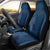 Hawaiian Whales Polynesian Art Motifs Car Seat Cover Blue Color - Polynesian Pride