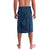 Hawaiian Whales Polynesian Art Motifs Lavalava Blue Color - Polynesian Pride