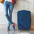 Hawaiian Whales Polynesian Art Motifs Luggage Cover Blue Color - Polynesian Pride