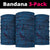 Hawaiian Whales Polynesian Art Motifs Neck Gaiter Blue Color - Polynesian Pride