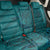 Hawaiian Whales Polynesian Art Motifs Back Car Seat Cover Turquoise Color - Polynesian Pride