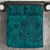 Hawaiian Whales Polynesian Art Motifs Bedding Set Turquoise Color - Polynesian Pride