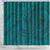 Hawaiian Whales Polynesian Art Motifs Shower Curtain Turquoise Color - Polynesian Pride
