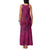 Hawaiian Whales Polynesian Art Motifs Family Matching Tank Maxi Dress and Hawaiian Shirt Pink Color - Polynesian Pride