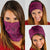 Hawaiian Whales Polynesian Art Motifs Neck Gaiter Pink Color - Polynesian Pride